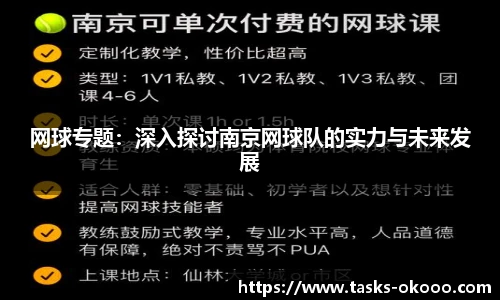 网球专题：深入探讨南京网球队的实力与未来发展